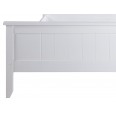 Postel dřevěná Piana, 180x200 cm, bílá
