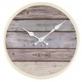 Designové nástěnné hodiny 3133gs Nextime Plank 30cm