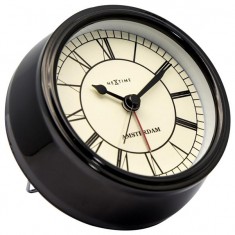 Designové stolní hodiny 5199zw Nextime Small Amsterdam 11cm