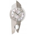 Designové nástěnné kyvadlové hodiny 7410 AMS 50cm
