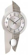 Designové nástěnné kyvadlové hodiny 7410 AMS 50cm