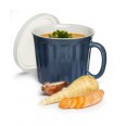 Hrnek na polévku SAGAFORM Soup Mug, 0,5L, modrý