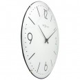Designové nástěnné hodiny 3157wi Nextime Basic Dome 35cm