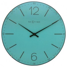 Designové nástěnné hodiny 3159tq Nextime Index Dome 35cm