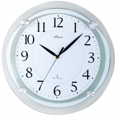 Designové nástěnné hodiny AT4297-19 řízené signálem DCF