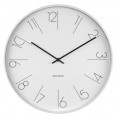 Designové nástěnné hodiny 5607WH Karlsson 40cm