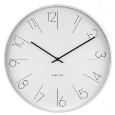 Designové nástěnné hodiny 5607WH Karlsson 40cm