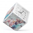 Rotující fotokostka s hodinami BALVI Photo-Clock 15x15cm