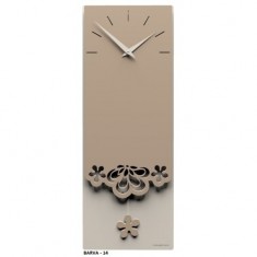 Designové hodiny 56-11-1 CalleaDesign Merletto Pendulum 59cm (více barevných verzí) Barva caffelatte - 14