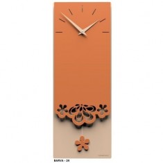 Designové hodiny 56-11-1 CalleaDesign Merletto Pendulum 59cm (více barevných verzí) Barva terracotta - 24