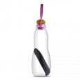 Skleněná filtrační láhev s binchotanem BLACK-BLUM Eau Good Glass, 600ml, fialová