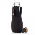 Skleněná filtrační láhev s binchotanem BLACK-BLUM Eau Good Glass, 600ml, fialová