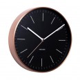Designové nástěnné hodiny 5507BK Karlsson 35cm