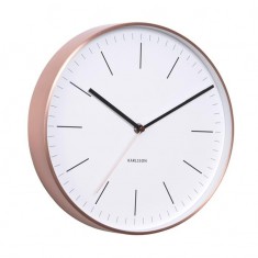 Designové nástěnné hodiny 5507WH Karlsson 35cm