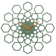 Designové nástěnné hodiny 5639GR Karlsson 48cm