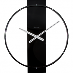 Designové nástěnné hodiny 3195zw Nextime Carl 58cm