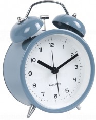 Designový budík 5661BL Karlsson 14cm