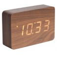 Designový LED budík - hodiny 5653DW Karlsson 15cm