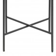 Odkládací stolek Sorby, 40 cm, měď, bílá / měděná hnědá