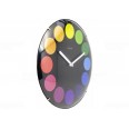 Designové nástěnné hodiny 3167 Nextime Dots Dome 35cm