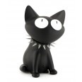 Kasička kočka SILLY černá Punk