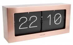 Designové nástěnné/stolní překlápěcí hodiny 5642CO Karlsson 37cm