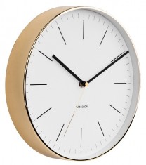Designové nástěnné hodiny 5695WH Karlsson 28cm