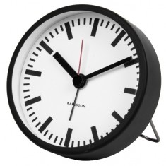 Designový budík 5645BK Karlsson 9cm