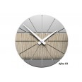 Designové hodiny 10-029 natur CalleaDesign Benja 35cm (více dekorů dýhy) Design bělený dub - 81