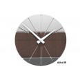 Designové hodiny 10-029 natur CalleaDesign Benja 35cm (více dekorů dýhy) Design wenge - 89