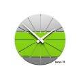 Designové hodiny 10-029 CalleaDesign Benja 35cm (více barevných verzí) Barva zelené jablko - 76