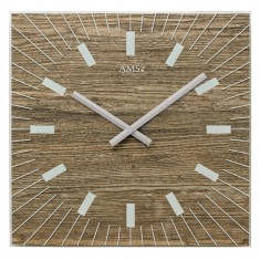 Designové nástěnné hodiny 9578 AMS 35cm