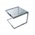 Chromovaný hranatý konferenční stolek TN546L