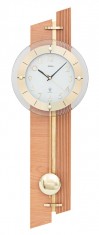 Kyvadlové nástěnné hodiny 5307 AMS řízené rádiovým signálem 71cm