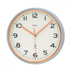 Nástěnné hodiny 5509 AMS řízené rádiovým signálem 25cm
