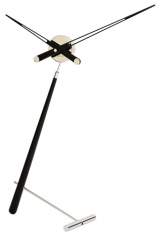 Designové stolní hodiny Nomon Puntero L Black 94cm