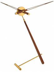 Designové stolní hodiny Nomon Puntero Gold N 94cm