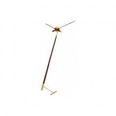 Designové podlahové hodiny Nomon Pisa Gold N 150cm