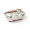 Lunch box <br>BLACK-BLUM Bento, 500ml, bílý/olivý