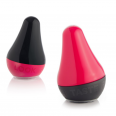 Dvojice mlýnků na pepř a sůl  Switch My Look™, černý/červený
