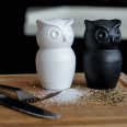 Mlýnek na pepř/sůl QUALY Tasty Owl, černý